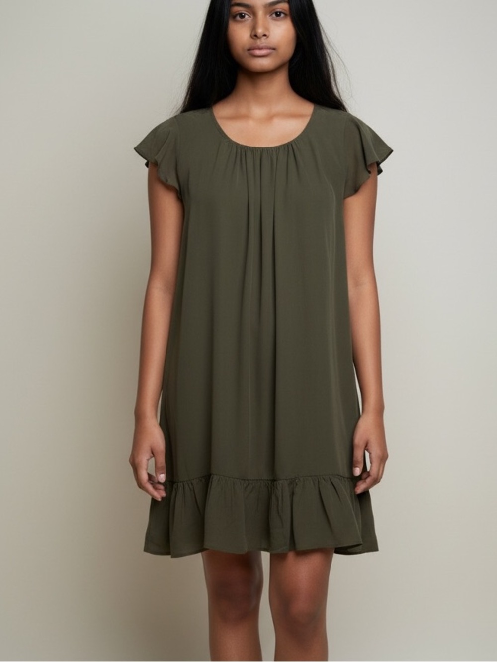 Milly Silk Blend Mini Dress Small